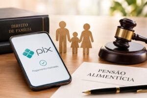 O pagamento e o recebimento da pensão alimentícia costumam ser fonte de constantes incertezas e desgastes entre as partes. Atrasos, esquecimentos e a necessidade frequente de recorrer à Justiça para cobrar parcelas não pagas geram estresse e instabilidade financeira. Para modernizar essa dinâmica e combater a inadimplência, foi aprovada a Lei nº 15.479/2026, popularmente chamada de "Pix Pensão". Abaixo, explicamos o que muda com essa nova legislação, como funcionará o débito automático e o bloqueio de valores, e o que você precisa fazer até a entrada em vigor da nova regra. O que é o "Pix Pensão"? O "Pix Pensão" é uma nova técnica executiva que altera o Código de Processo Civil (CPC) para autorizar a transferência e o débito automático mensal do valor fixado para a pensão alimentícia. A partir da decisão judicial, o valor devido será transferido diretamente da conta bancária do alimentante (quem paga) para a conta do beneficiário ou de seu representante legal, respeitando as datas e condições estabelecidas pelo juiz. Atenção aos prazos: A lei já foi publicada no Diário Oficial, mas entrará em vigor em julho de 2027. Esse prazo de transição é necessário para que as instituições financeiras e o Poder Judiciário criem toda a infraestrutura tecnológica necessária para operacionalizar o sistema. O que muda para quem recebe a pensão alimentícia? Para quem recebe alimentos, o principal benefício é a previsibilidade e regularidade dos pagamentos. • Menos burocracia e atritos: Não será mais necessário cobrar o pagamento todos os meses nem depender da boa vontade do pagador. • Redução de ações judiciais: Diminui a necessidade de ingressar repetidamente com execuções de alimentos por atrasos contínuos. O que muda para quem paga a pensão alimentícia? Para o pagador, o sistema automatizado traz praticidade e segurança jurídica, evitando o esquecimento de datas e a incidência de juros ou penalidades por atrasos involuntários. • Aos profissionais autônomos e informais: A legislação aplica-se a todos os alimentantes, inclusive àqueles sem vínculo formal de emprego (onde antes não era possível fazer o desconto em folha). No entanto, a lei não cria um mecanismo automático para amenizar meses de oscilação de renda. Se houver alteração na capacidade financeira, continua sendo fundamental buscar a adequação pela via judicial. E se não houver saldo disponível na conta no dia do débito? Caso a conta informada não possua saldo suficiente na data fixada, o sistema acionará mecanismos de cobrança e indisponibilização de ativos: 1. Notificação à autoridade reguladora: O banco notificará a autoridade supervisora do sistema financeiro nacional. 2. Indisponibilização e Bloqueio de Ativos: Poderão ser bloqueados valores em outras contas ou aplicações financeiras do devedor, como títulos públicos, valores mobiliários com cotação em mercado e até ativos de empresário individual, no limite do débito atualizado. 3. Penhora e Prisão: Mantida a inadimplência sem justificativa válida aceita pelo juiz, a indisponibilização converte-se em penhora, e o credor poderá prosseguir com as demais medidas legais previstas no direito de família, inclusive o pedido de prisão civil do devedor, quando cabível. Como adequar a sua situação desde já? Embora o sistema passe a funcionar na prática em julho de 2027, a preparação e a revisão dos acordos e decisões judiciais atuais já devem ser planejadas: • Se você recebe pensão: É hora de verificar se o seu título executivo ou acordo judicial possui todas as informações bancárias e parâmetros necessários para a futura automação. • Se você paga pensão e teve alteração de renda: Como o débito passará a ser automático e imperativo, valores defasados ou incompatíveis com sua realidade atual podem gerar bloqueios severos em suas contas. Caso sua capacidade financeira tenha mudado, é recomendável ingressar com uma Ação Revisional de Alimentos com antecedência. Precisa de orientação sobre o seu caso de pensão alimentícia? Nossa equipe especializada em Direito de Família está à disposição para analisar a sua situação, revisar valores ou preparar seu processo para as novas exigências da lei. 📲https://daniellemonteiroadvocacia.com.br/contato/ 📩 contato@daniellemonteiroadvocacia.com.br